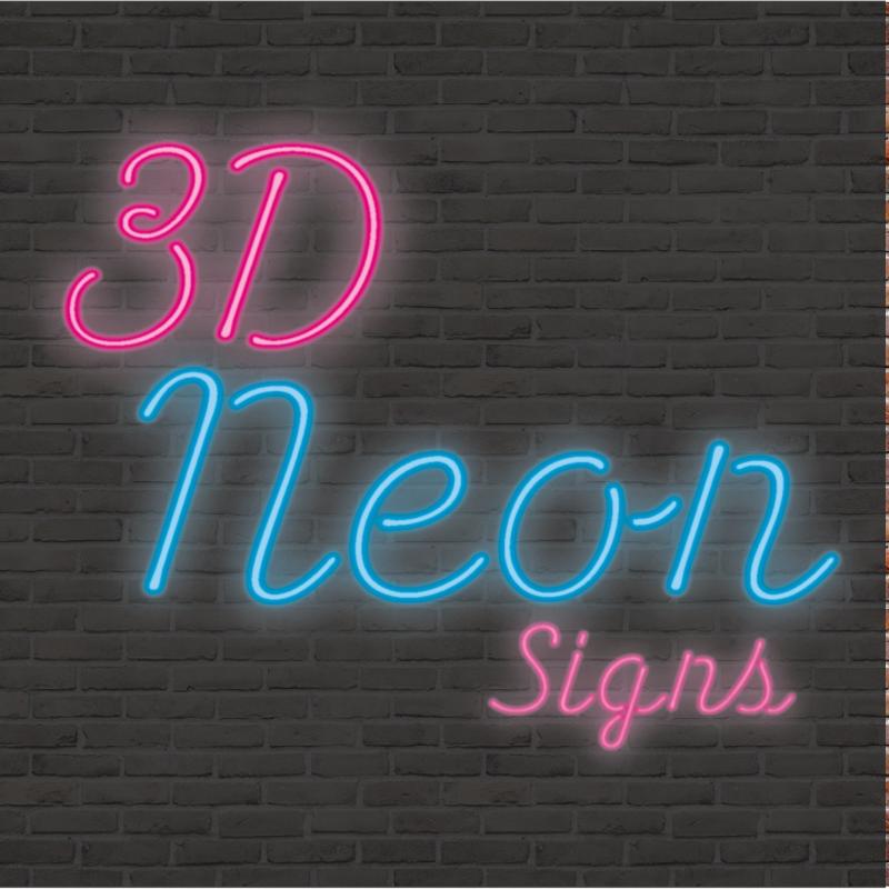 3D Neon Signs
